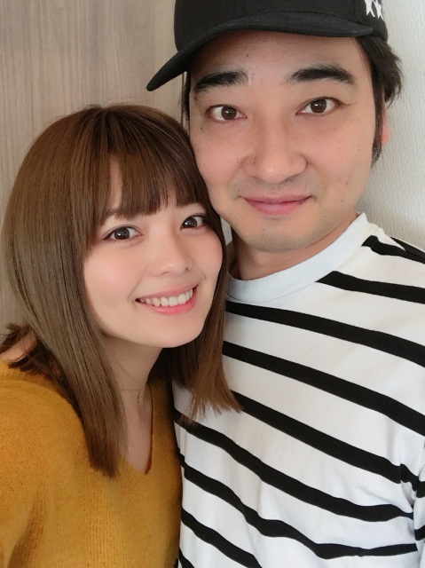 第1子妊娠を発表したジャングルポケット・斉藤慎二&妻・瀬戸サオリ(写真は瀬戸のブログより)