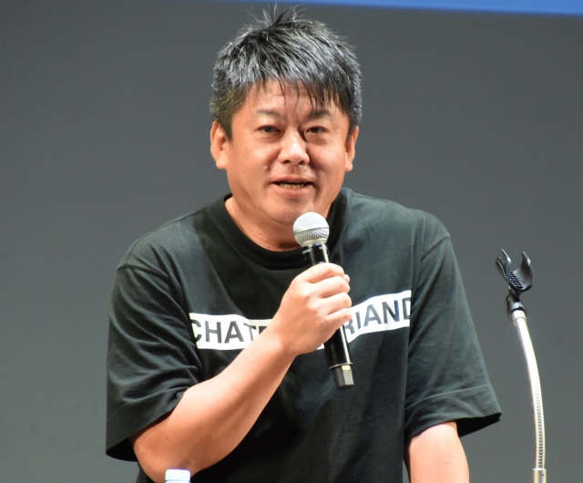 『近未来宇宙予測カイギ』で基調講演を行った堀江貴文 (C)ORICON NewS inc.
