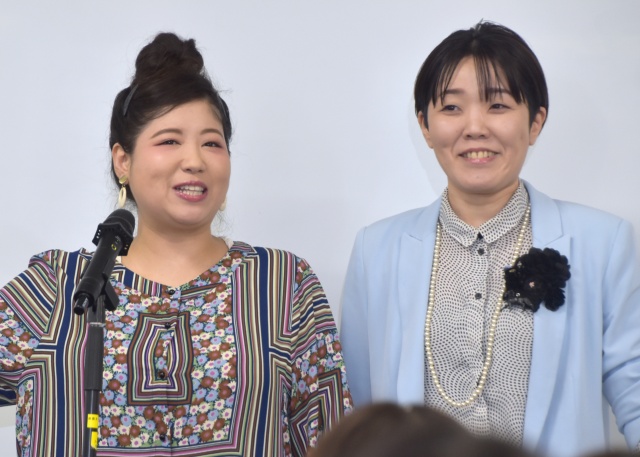 ”女性芸人のあり方”を提唱したアジアン(左から)馬場園梓、隅田美保 (C)ORICON NewS inc.