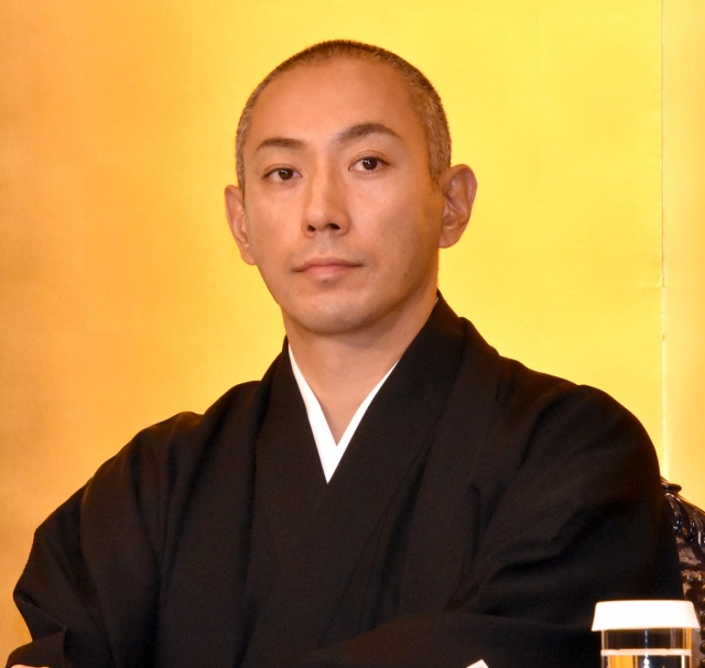 襲名披露興行の発表会に出席した市川海老蔵 (C)ORICON NewS inc.
