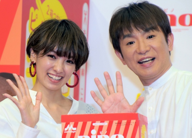 (左から)南明奈、濱口優 (C)ORICON NewS inc.