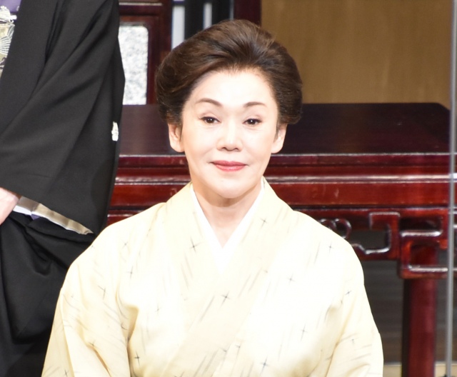 舞台『女の一生』の初日前会見に出席した大竹しのぶ (C)ORICON NewS inc.