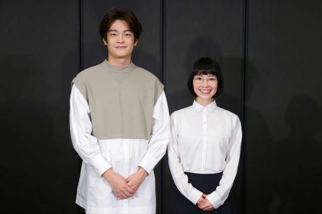 BSテレ東『ハルとアオのお弁当箱』ダブル主演の吉谷彩子と井之脇海(写真提供:BSテレ東)