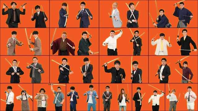 11月3日放送、『お笑い二刀流 MUSASHI』11組プラス若手6組が漫才とコントをそれぞれ披露 (C)テレビ朝日