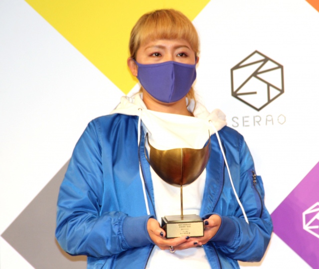 『ベストマスクニストアワード2020』に登場した丸山桂里奈 (C)ORICON NewS inc.
