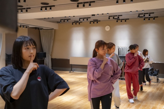 『i☆Ris 8th Anniversary Live ~88888888~(パチパチ)』リハーサル中のi☆Ris