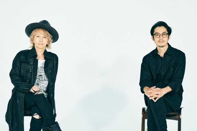 (左から)HYDE、西野亮廣 (C)西野亮廣/「映画えんとつ町のプペル」製作委員会