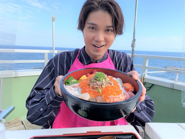 6日放送のバラエティー『まんぷくダービー』に出演する磯村勇斗(C)TBS