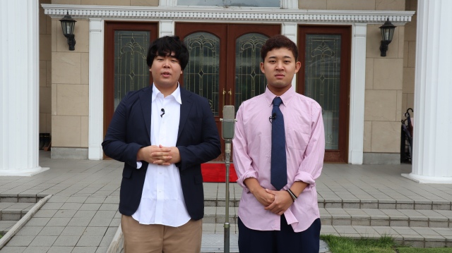 日本テレビサタデーネクスト枠『ハネノバス』に出演する(左から)草薙航基、後藤拓実 (C)日本テレビ