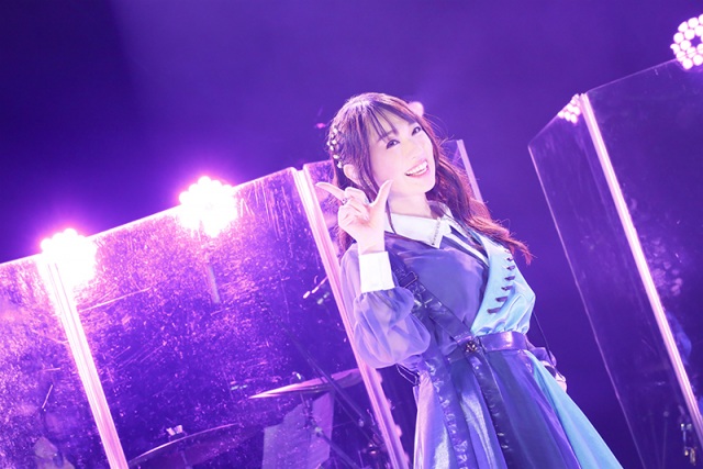 第1子妊娠を公表した水樹奈々が今年初の単独ライブ『NANA ACOUSTIC ONLINE』を開催 Photo by MASA