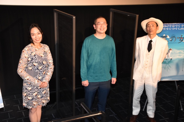 (左から)大滝樹、串田壮史監督、永井秀樹 (C)ORICON NewS inc.