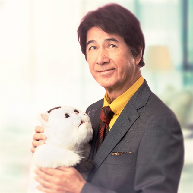 草刈正雄がテレビ東京のドラマ初主演。ドラマParavi『おじさまと猫』(2021年1月6日スタート) (C)「おじさまと猫」製作委員会
