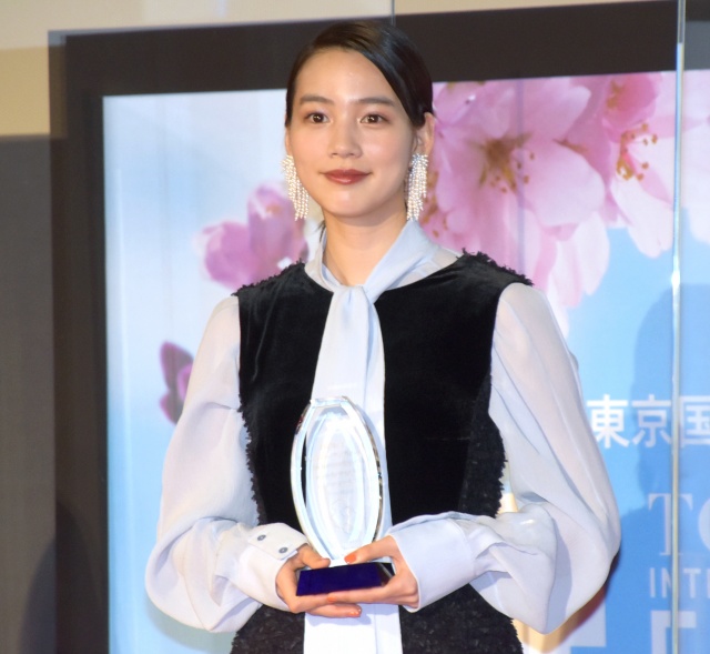 『第33回東京国際映画祭』観客賞・映画『私をくいとめて』で主演を務めるのん (C)ORICON NewS inc.