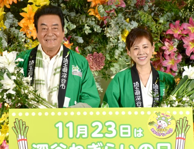 孫にデレデレ&妻とラブラブなことを明かした高橋英樹(左)と夫の文句言いガチ反省した高橋真麻(右) (C)ORICON NewS inc.