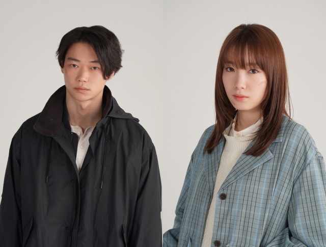 新日曜ドラマ『君と世界が終わる日に』に出演する(左から)笠松将、飯豊まりえ(C)日本テレビ