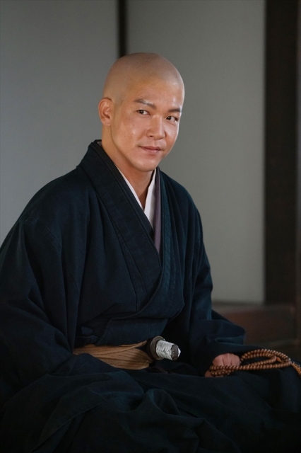 大河ドラマ『麒麟がくる』第32回(11月15日放送)に初登場する筒井順慶(駿河太郎) (C)NHK