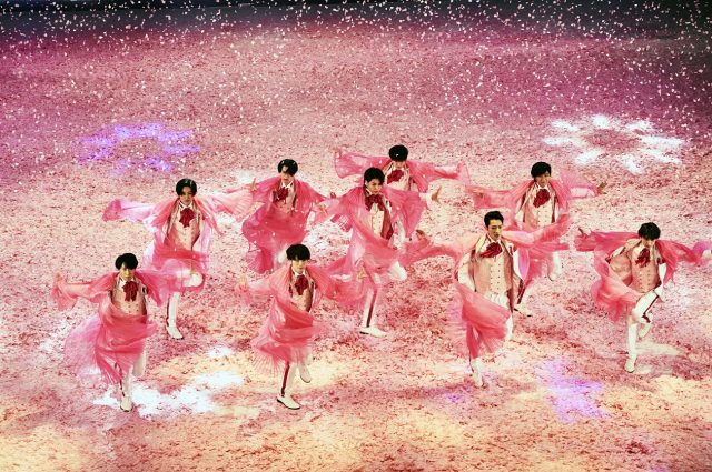 『滝沢歌舞伎 ZERO 2020 The Movie』「ひらりと桜」場面写真 (C)2020「滝沢歌舞伎 ZERO 2020 The Movie」製作委員会