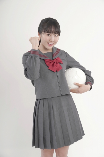 高校サッカー16代目応援マネージャーを務める本田望結(C)日本テレビ