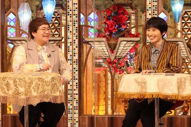 18日放送の『TOKIOカケル』にハリセンボンがゲスト出演 (C)フジテレビ