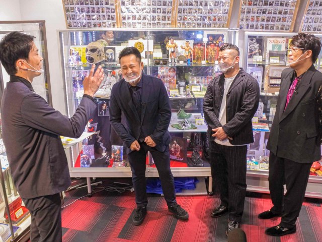 Amazon Prime Videoのプロレスバラエティー『有田プロレスインターナショナル』第6回の模様(C)flag Co.,Ltd.