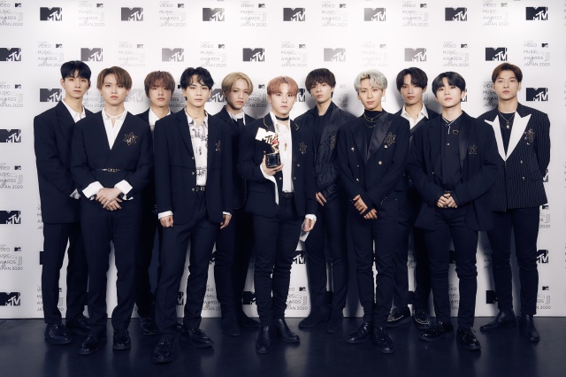 音楽アワード『MTV VMAJ 2020』で「Rising Star Award 」を受賞したJO1(C)田中聖太郎
