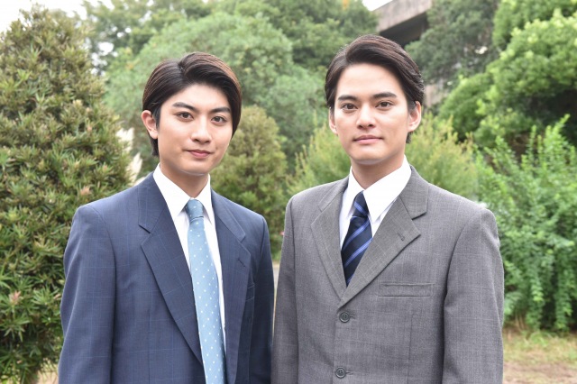 来年1月スタートWOWOW『連続ドラマW トッカイ 不良債権特別回収部~』に出演する本高克樹と中山優馬 (C)WOWOW
