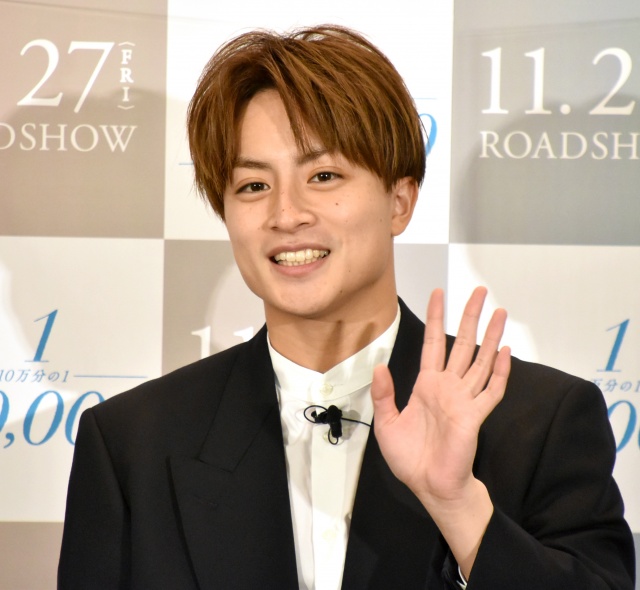 奥田瑛二家族との交友について語った白濱亜嵐 (C)ORICON NewS inc.