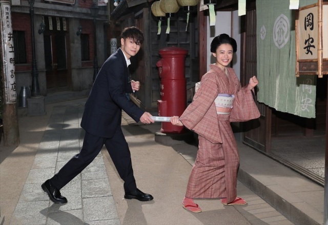 『エール』窪田正孝から『おちょやん』杉咲花へバトンタッチ (C)NHK
