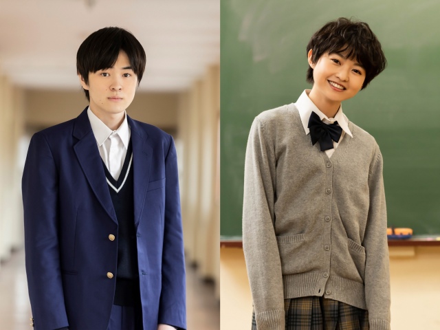 ドラマ特区『夢中さ、きみに。』に出演する(左から)望月歩、伊藤万理華 (C)MBS