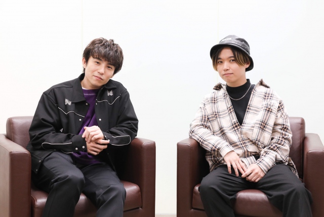 セッションアルバム『INTERWEAVE』でコラボした(左から)中尾明慶、JUVENILE