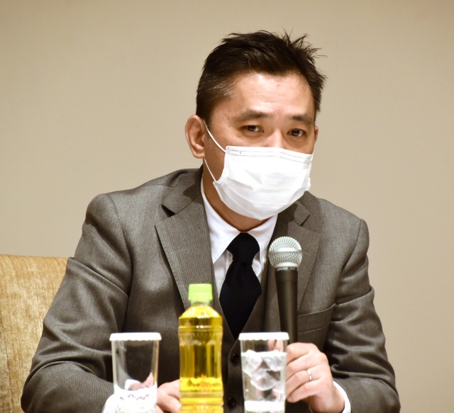 “裏口入学報道”の判決を受け、会見を開いた爆笑問題・太田光 (C)ORICON NewS inc.