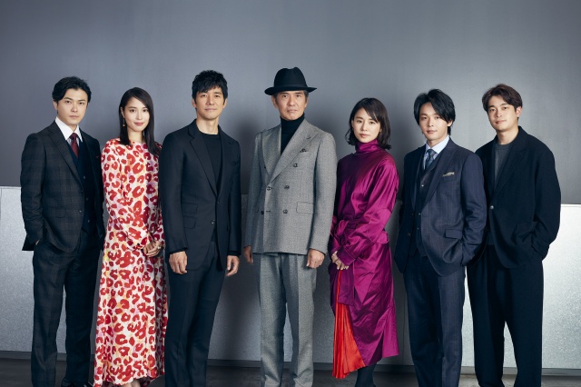 映画『サイレント・トーキョー』に出演している(左から)勝地涼、広瀬アリス、西島秀俊、佐藤浩市、石田ゆり子、中村倫也、井之脇海