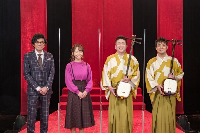 NHK北海道拠点放送局の番組『北海道道』(総合※北海道ブロックのみ)2021年1月8日の放送は49分拡大スペシャル「北海道道 吉田兄弟 SP 登別から世界へ 北海道“三味線”が切り拓いた道」 (C)NHK