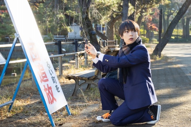 MBSドラマ特区『夢中さ、きみに。』に主演するなにわ男子の大西流星 (C)MBS