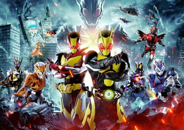 『劇場短編 仮面ライダーセイバー 不死鳥の剣士と破滅の本』『劇場版 仮面ライダーゼロワン REAL×TIME』ビジュアル スーパーヒーロープロジェクト(C)石森プロ・テレビ朝日・ADK EM・東映