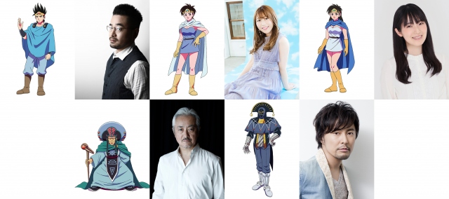 アニメ『ドラゴンクエスト ダイの大冒険』の追加キャスト発表(C)三条陸、稲田浩司/集英社(C)SQUARE ENIX CO., LTD.