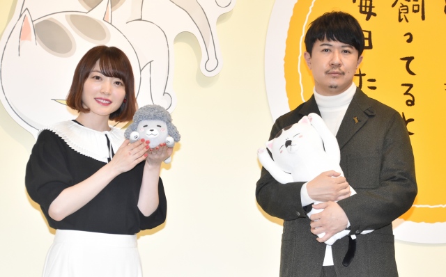 花澤香菜(左)が杉田智和の“奔放トーク”にツッコミ (C)ORICON NewS inc.