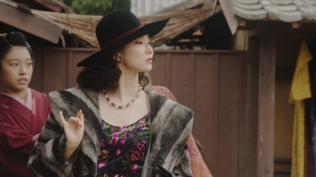 連続テレビ小説『おちょやん』ハリウッド帰りの女優役でファーストサマーウイカが出演 (C)NHK