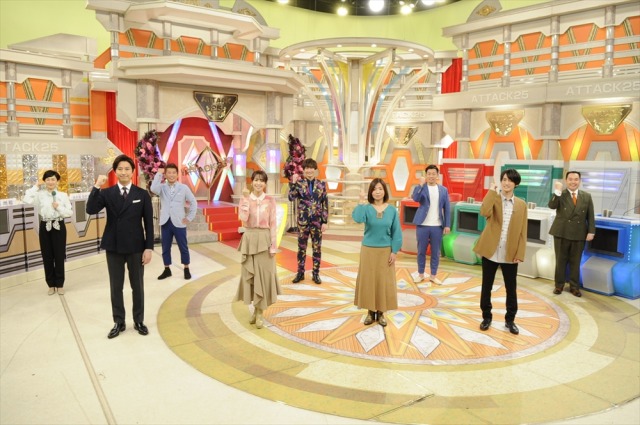 『パネルクイズ アタック25 45周年記念!芸能人1時間スペシャル』ABCテレビ/テレビ朝日系で2021年1月10日放送 (C)ABCテレビ