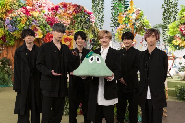 1月5日放送の『沼にハマってきいてみた』に出演するSixTONES(C)NHK