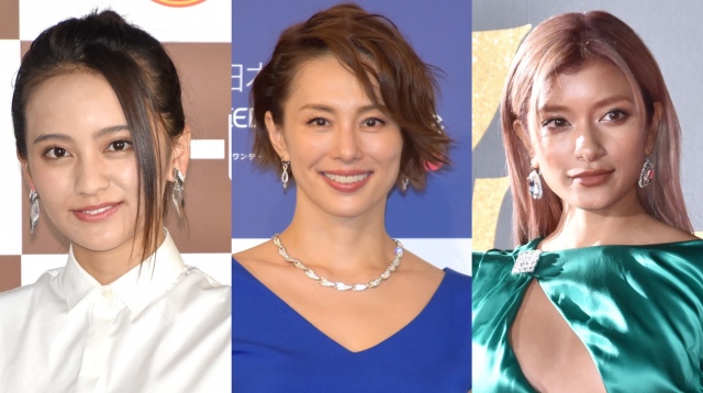 (左から)2020年に事務所を退所した岡田結実、米倉涼子、ローラ (C)ORICON NewS inc.