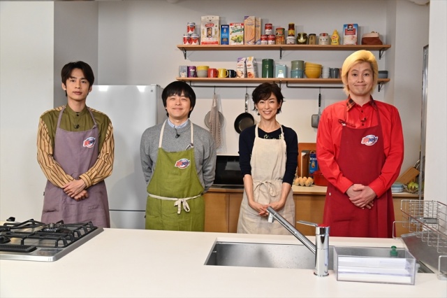 12月29日放送、『家事ヤロウ!!!』の年末スペシャル『2020年話題になった簡単おうちレシピベスト20』に鈴木保奈美がゲスト出演(C)テレビ朝日
