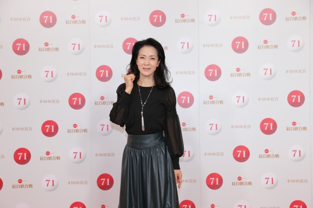 『第71回紅白歌合戦』のリハーサルに参加した坂本冬美(C)NHK