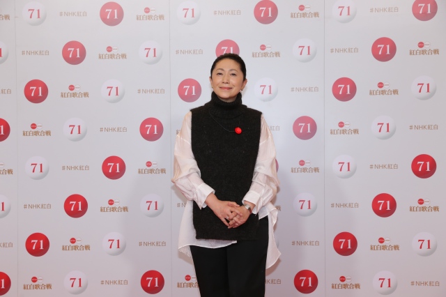 『第71回紅白歌合戦』のリハーサルに参加した石川さゆり(C)NHK
