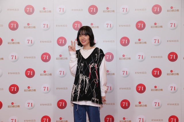 『第71回紅白歌合戦』のリハーサルに参加したあいみょん(C)NHK