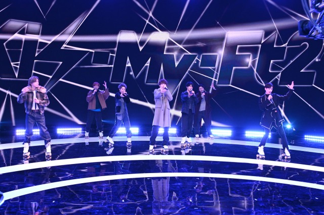 『第71回紅白歌合戦』のリハーサルに参加したKis-My-Ft2(C)NHK