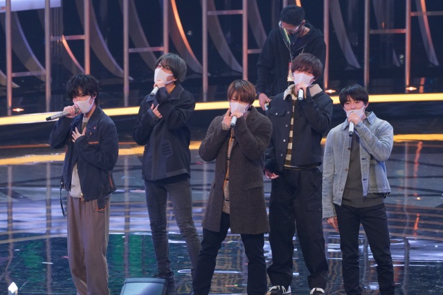 『第71回紅白歌合戦』のリハーサルに参加したKing & Prince(C)NHK