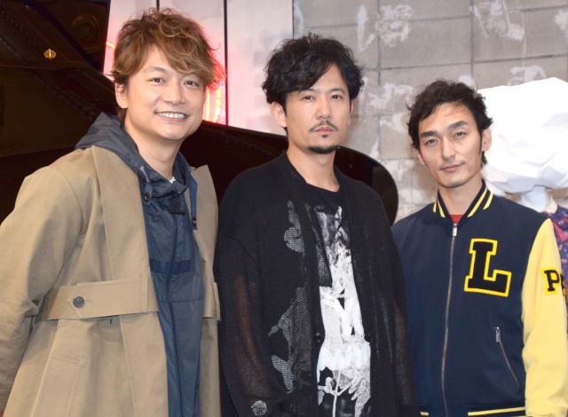 (左から)香取慎吾、稲垣吾郎、草なぎ剛 (C)ORICON NewS inc.