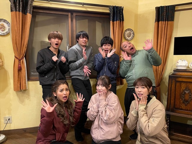 1月5日放送、『ビビらせ邸~TRICK HOUSE』 (C)テレビ朝日