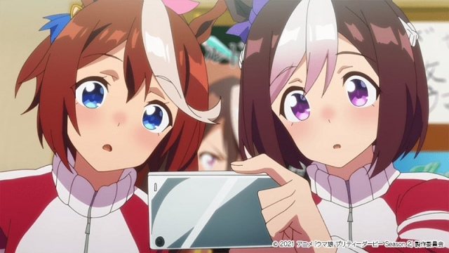 「ウマ娘 プリティーダービー Season 2」の場面カット(C)2021 アニメ「ウマ娘 プリティーダービー Season 2」製作委員会